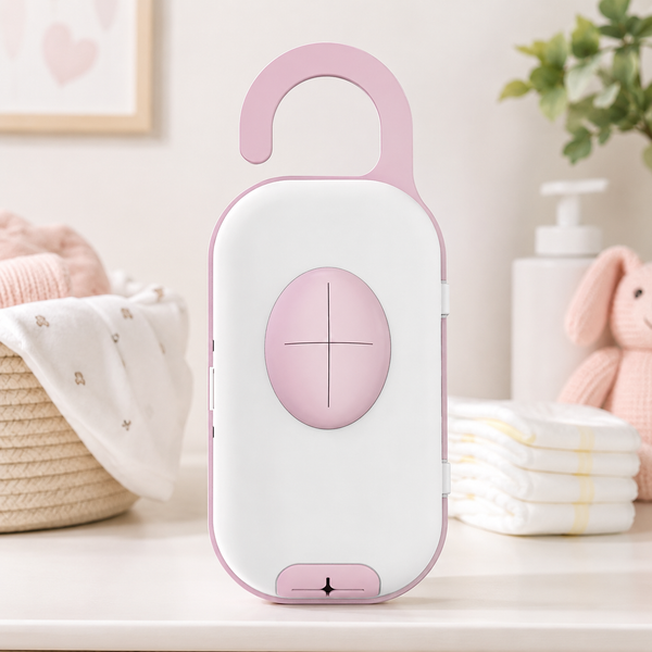 Portable 3-in-1 Baby Diaper Change Kit with Wipe Holder & Disposal Bag Slot