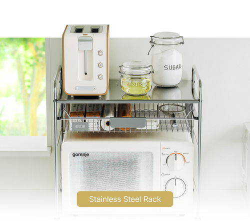 Stainless Steel Microwave
