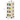 Multi-Layer Rolling Storage Organizer Cabinet