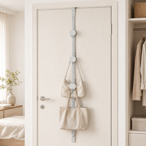 Multipurpose Over Door Organizer for Handbags, Towels & Daily Essentials