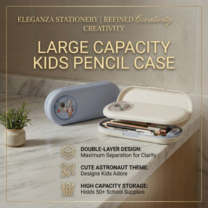 Premium Astronaut Series Dual-Layer Pencil Case