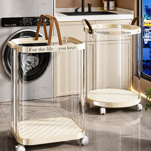 Large Capacity Transparent Laundry Basket