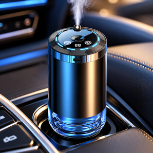 Smart Car Fragrance Diffuser with Ambient Light